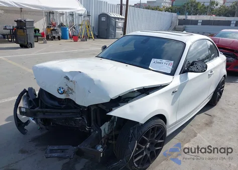 2010 BMW 128I z USA, uszkodzony, nr VIN WBAUP9C54AVL89008